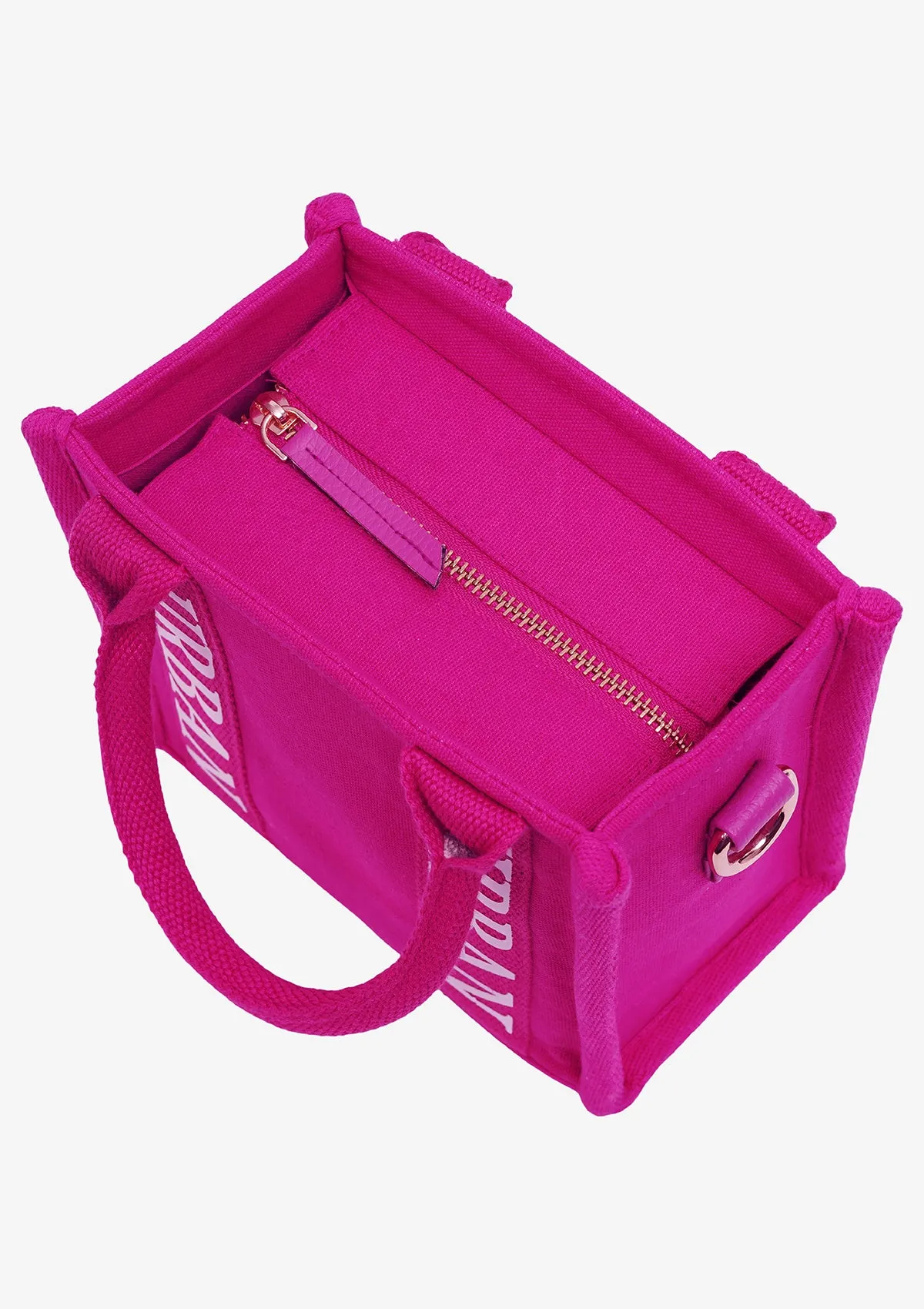 MINI URBAN TOTE HOT PINK