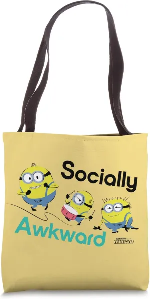 Minions Socially Awkward Tote Bag
