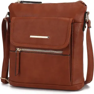 MKF Collection Women's Shoulder Bag, Vegan Leather Crossbody Bag Handbag Purse By Mia K