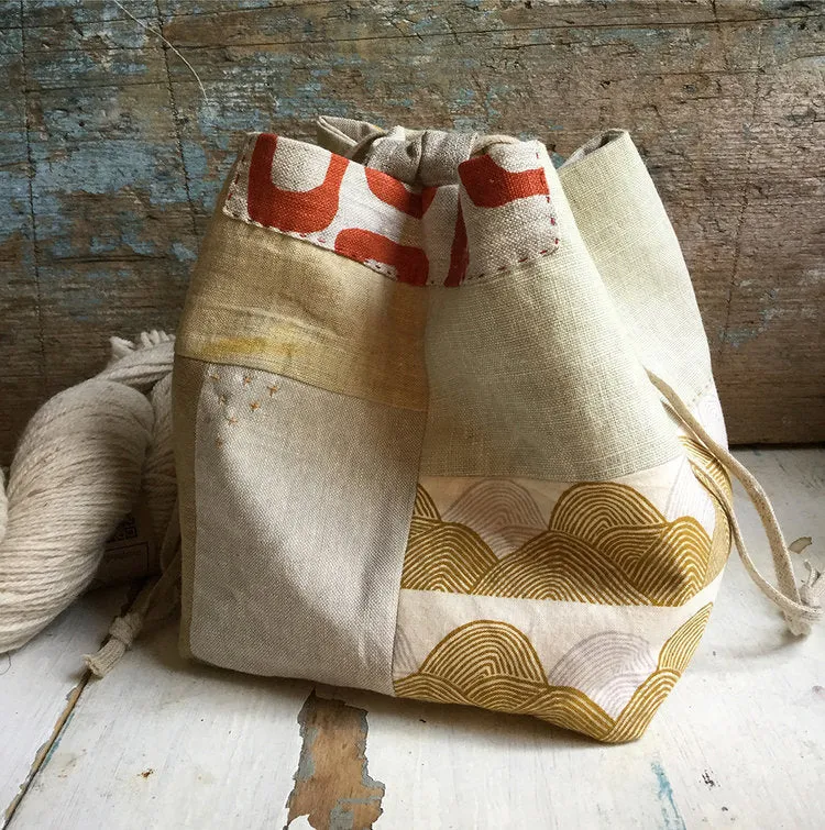 Modern Japanese Rice Pouch Pattern