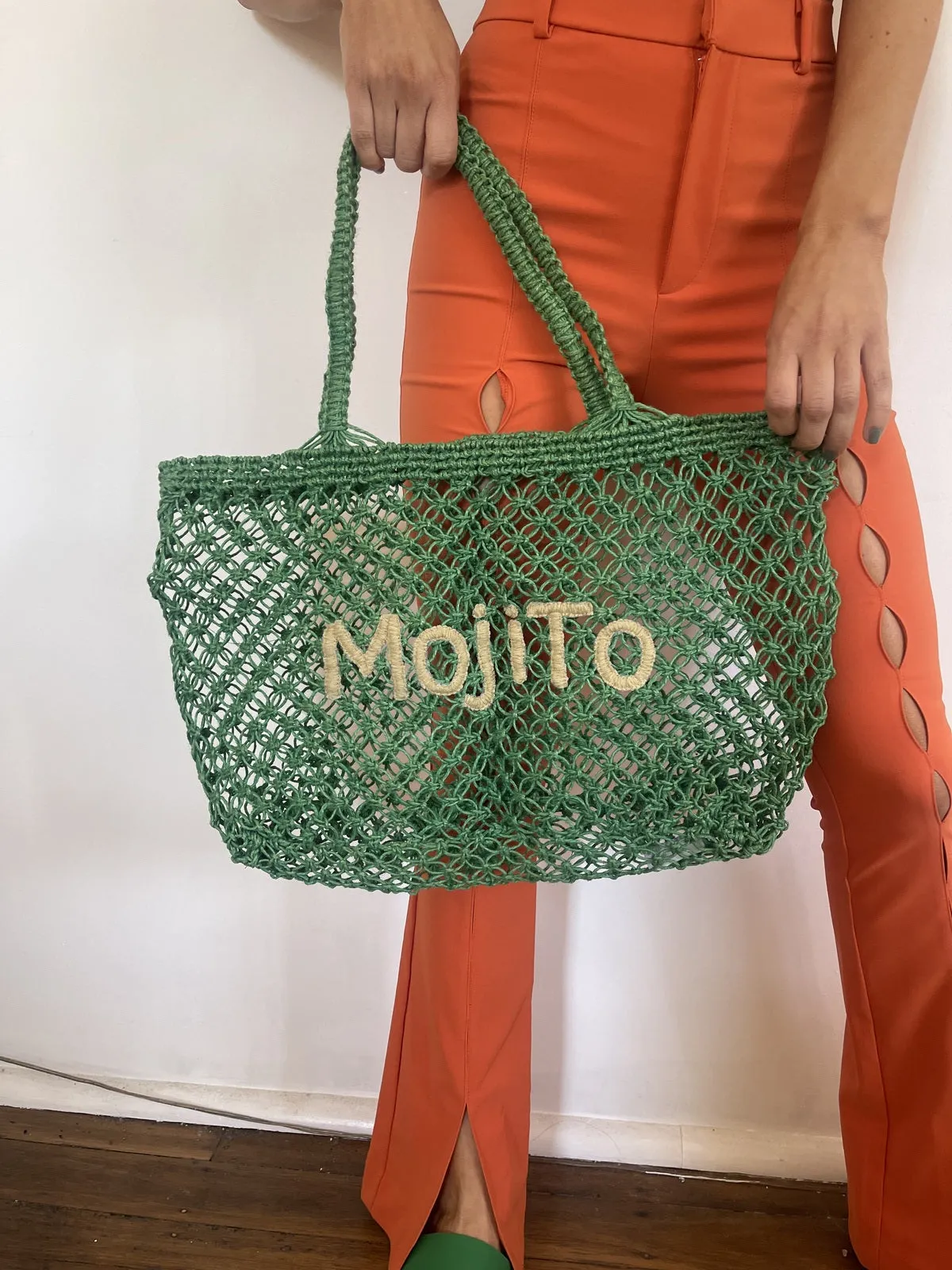 MOJITO GREEN MARKET BAG