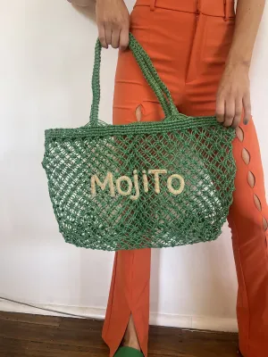 MOJITO GREEN MARKET BAG