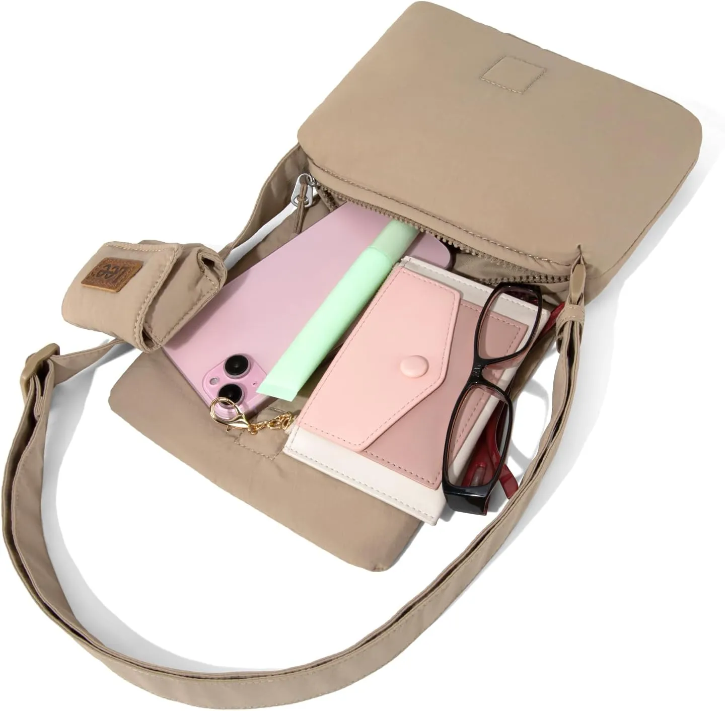 Montana West x Lee Small Crossbody Bags for Women Lightweight Mini Shoulder Bag with Earphone Pouch