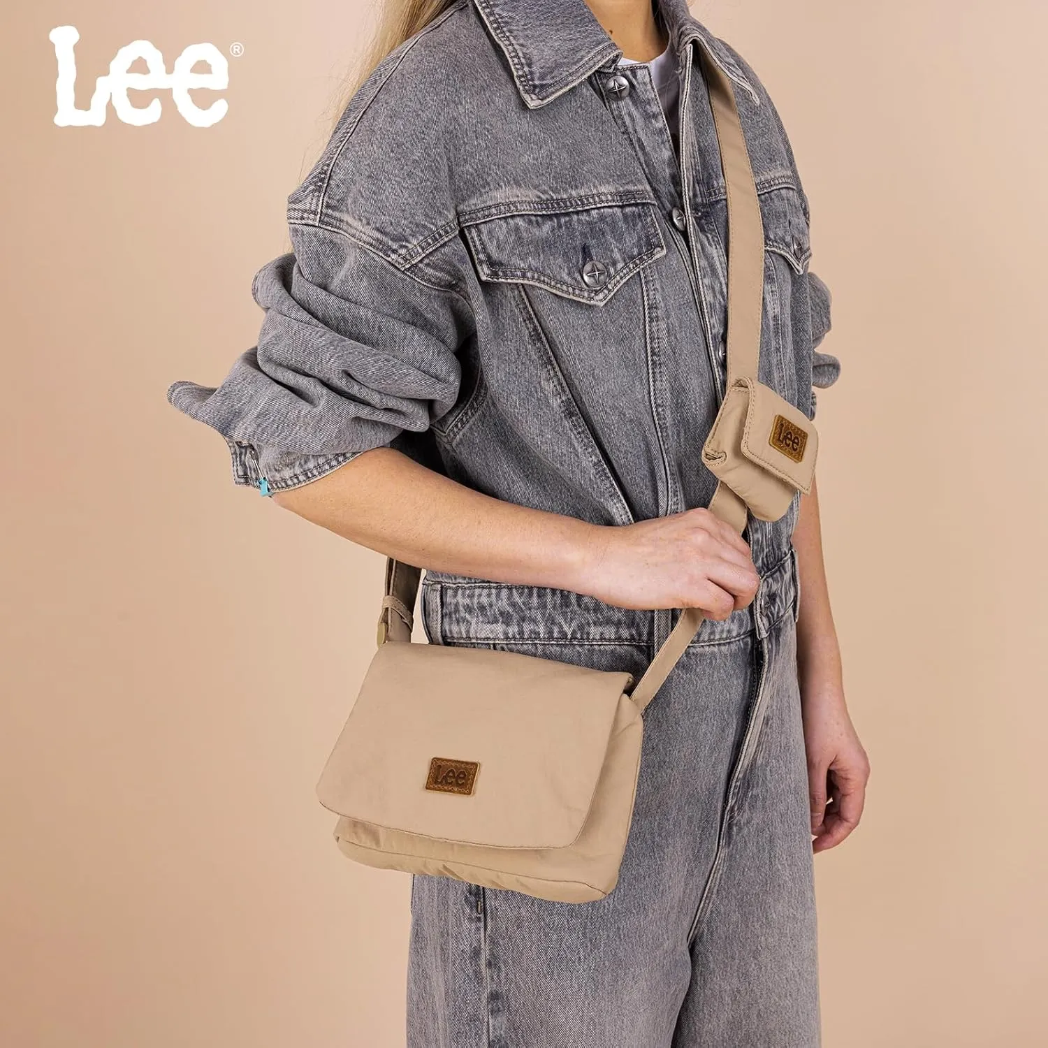 Montana West x Lee Small Crossbody Bags for Women Lightweight Mini Shoulder Bag with Earphone Pouch