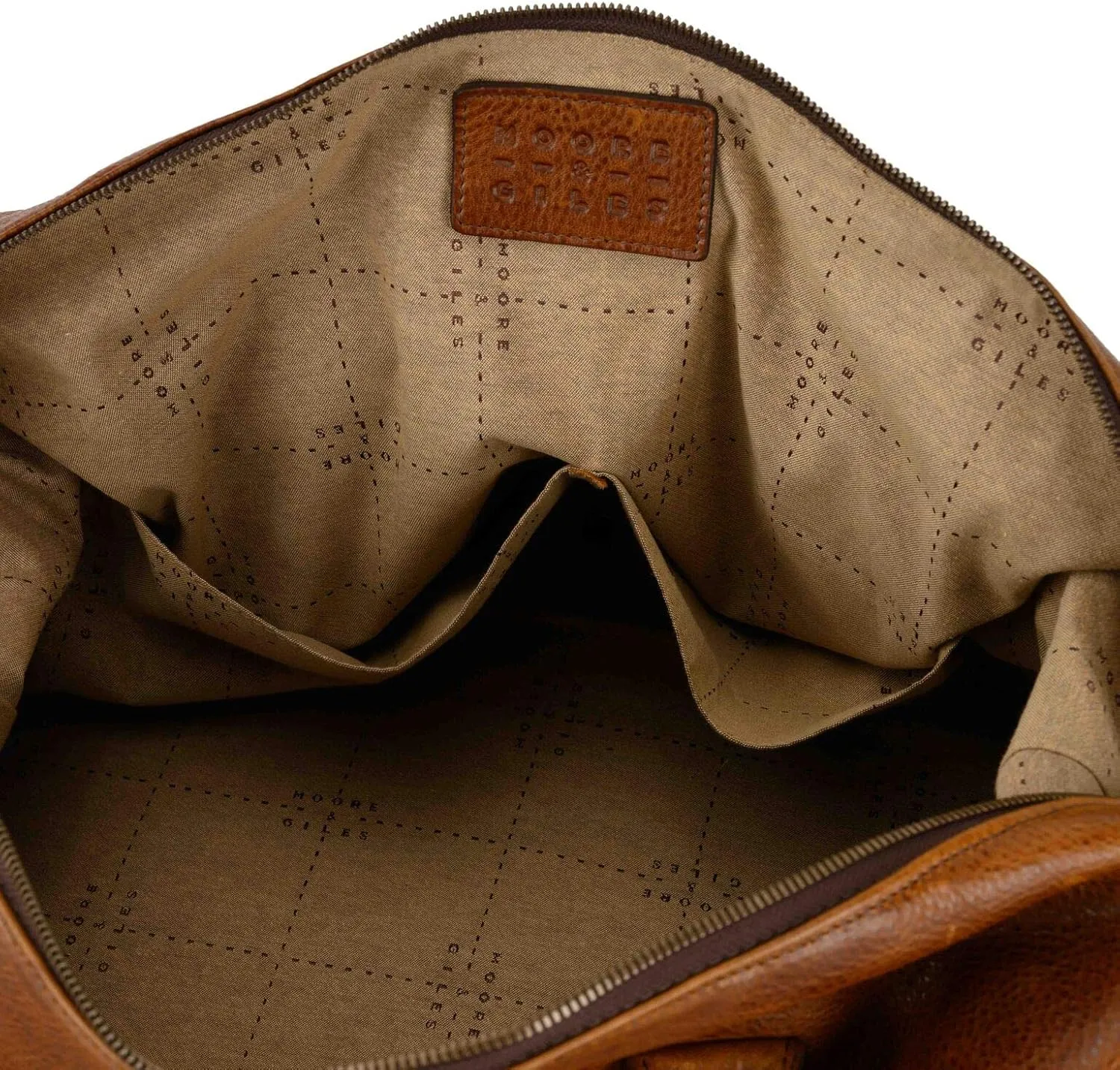 Moore & Giles Benedict Weekend Bag (Titan Milled Honey)