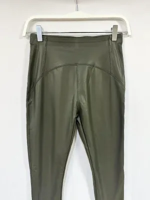 MOTION Faux Leather Leggings