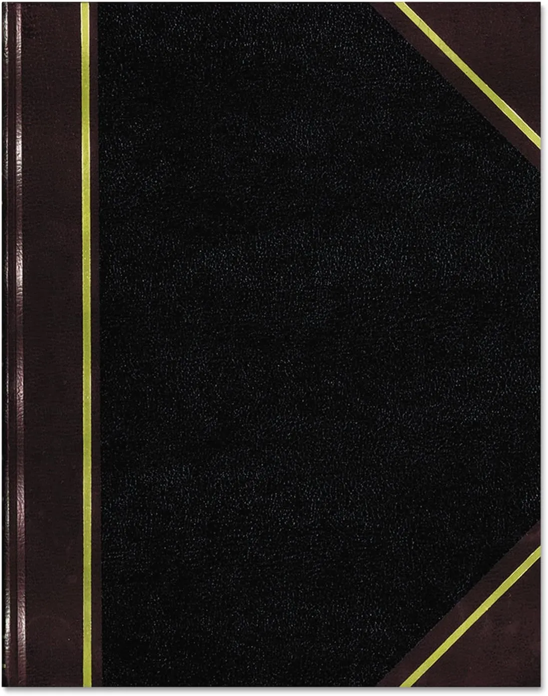 National Texhide Series Record Book, Black, 10" x 8", 300 Numbered Pages (56231)