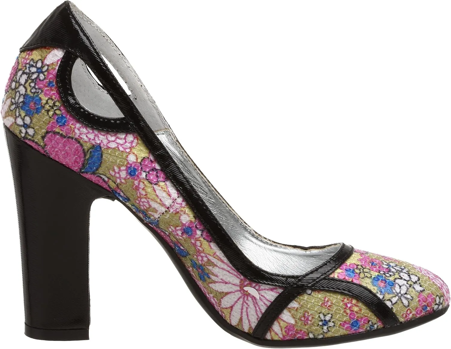 Naughty Monkey Women's Sequin Bouquet Pump