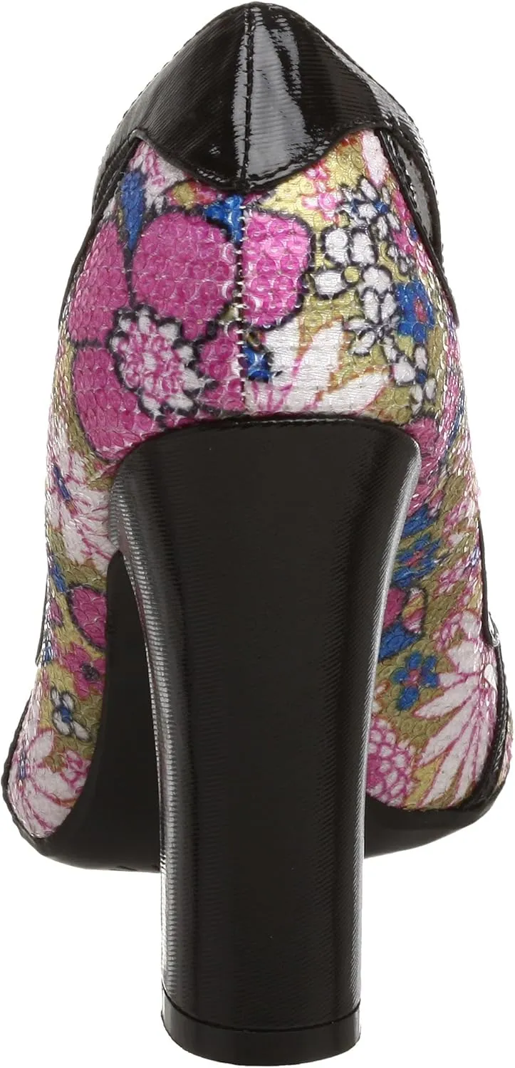 Naughty Monkey Women's Sequin Bouquet Pump