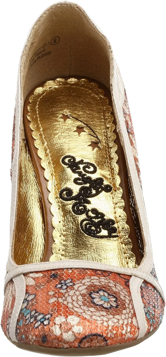 Naughty Monkey Women's Sequin Bouquet Pump