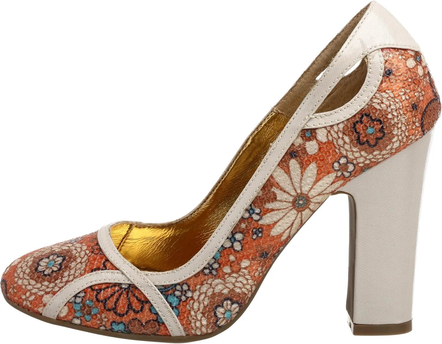 Naughty Monkey Women's Sequin Bouquet Pump