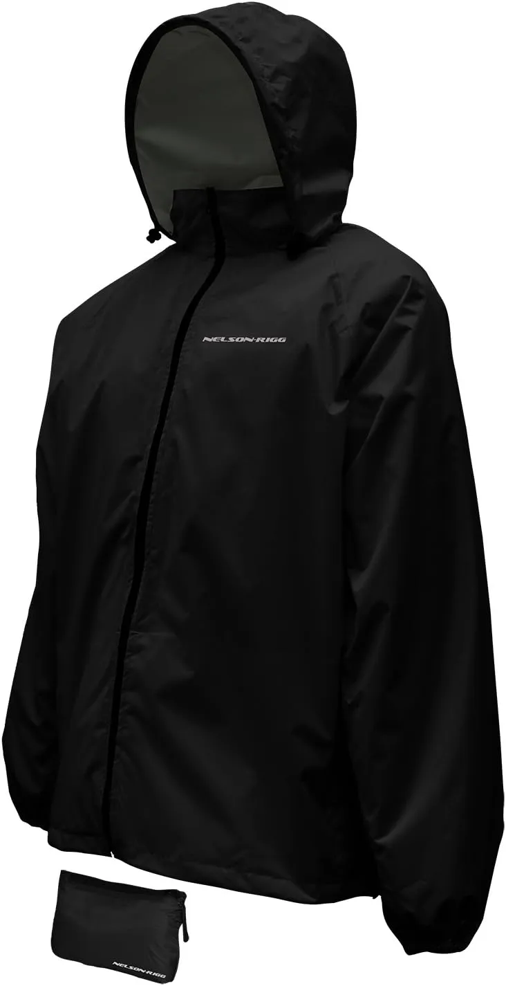 Nelson Rigg Unisex-Adult Waterproof Compact Pack Jacket.