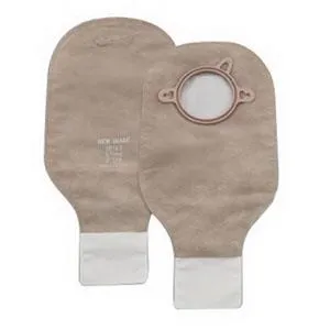New Image Two-Piece Drainable Pouch, Flange 2-1/4" (57mm), Beige 12" (30cm) - Box of 10