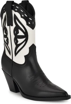 Nine West Women's Puzz Mid Calf Boot