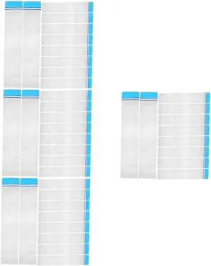 NOLITOY 4sets Reusable Popsicles Bags Ice Candy Making Bag for Diy Ice Sucker 100pcs*4
