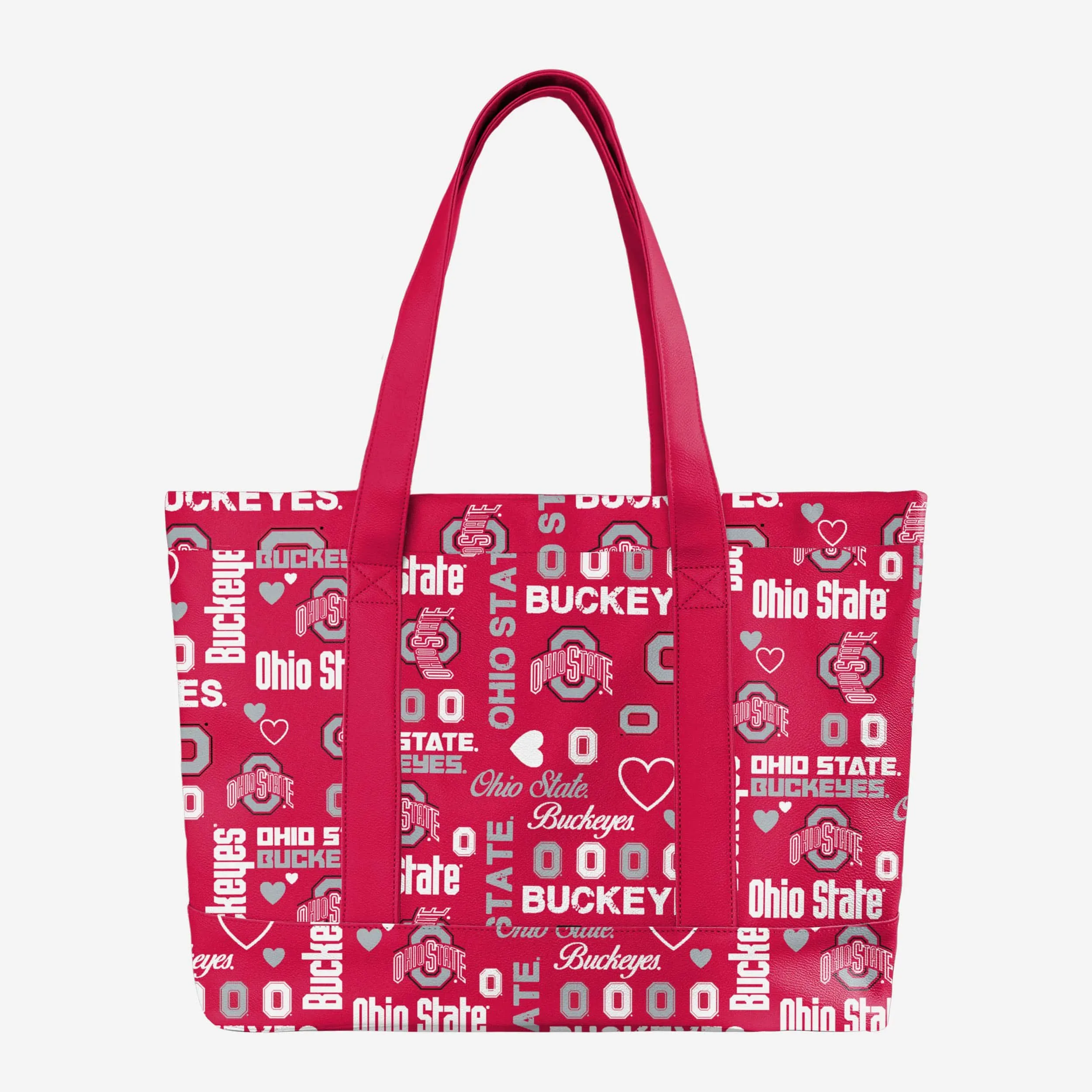 Ohio State Buckeyes Logo Love Tote Bag