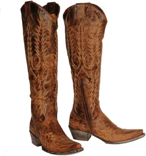 Old Gringo L1213 Womens Mayra Bis Boot, Brass - 9.5