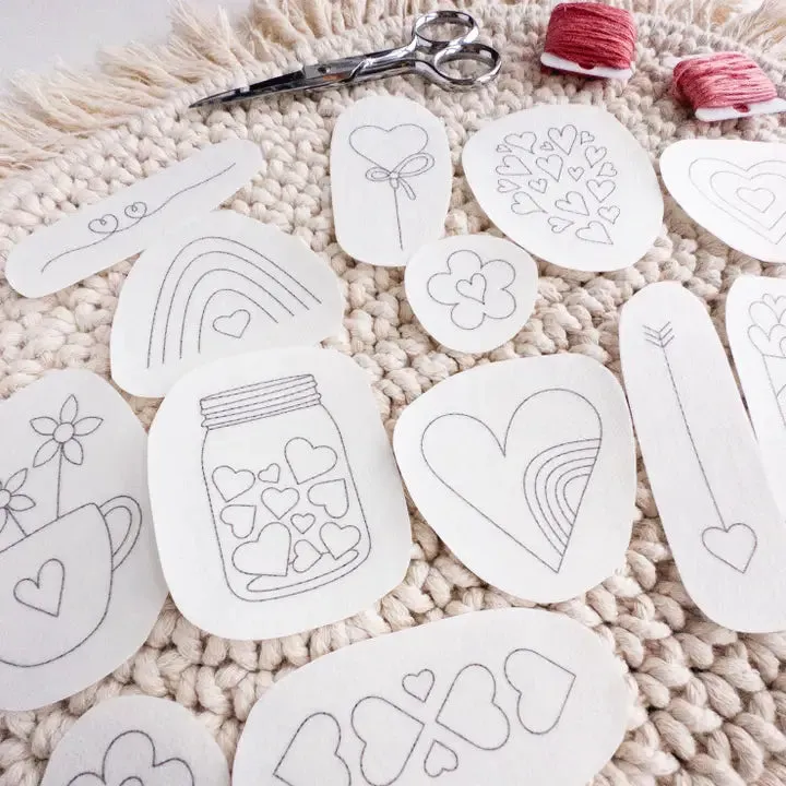 Olmsted Needlework Co. - Stick and Stitch - Hearts