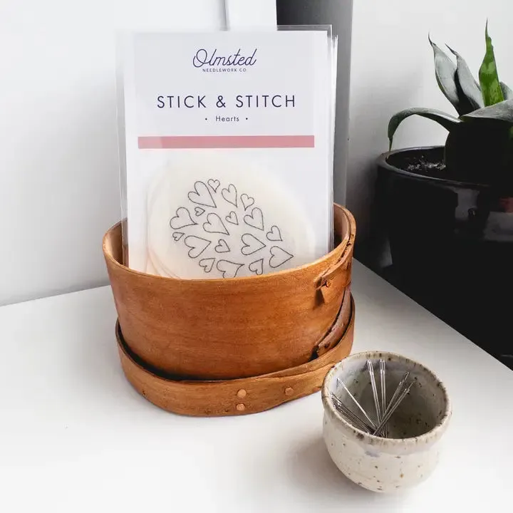 Olmsted Needlework Co. - Stick and Stitch - Hearts
