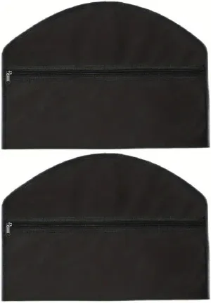 Pack Of 2 Secret Zippered Pouches Hanger Hanging Safe Bag For Concealing Valuables Discreet Travel Security Pouches