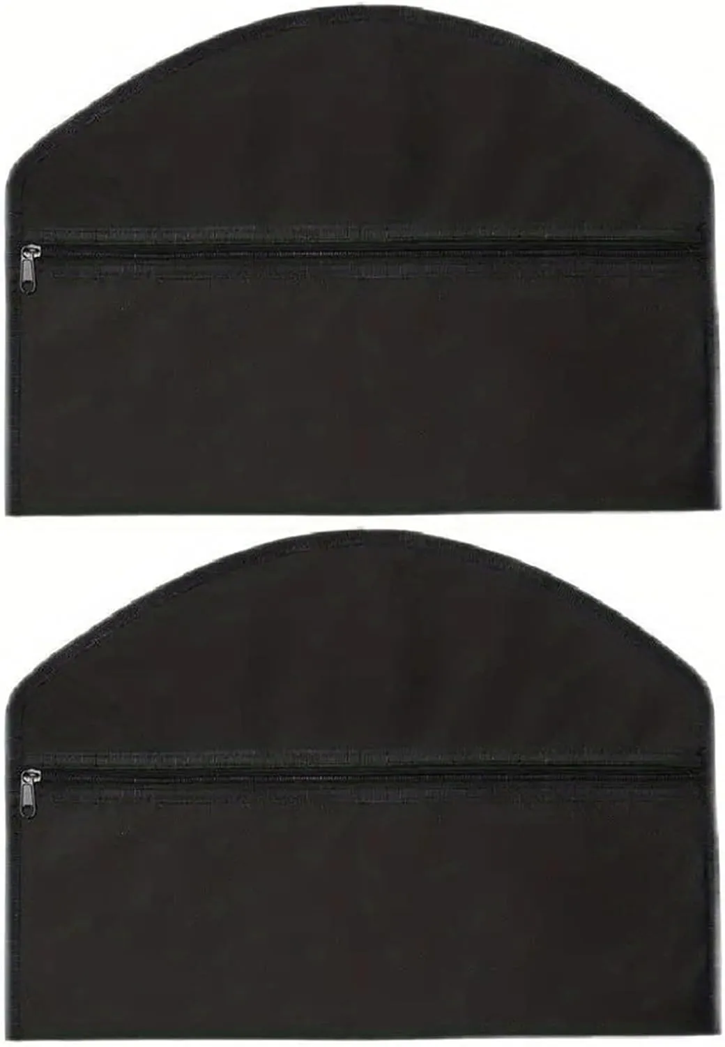 Pack Of 2 Secret Zippered Pouches Hanger Hanging Safe Bag For Concealing Valuables Discreet Travel Security Pouches
