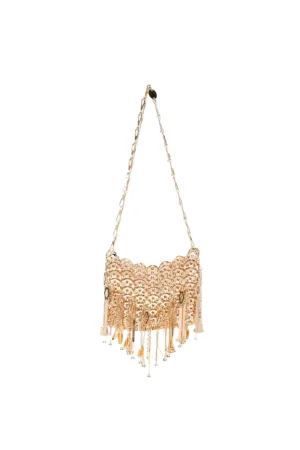 Paco Rabanne Bag Pochette Gold