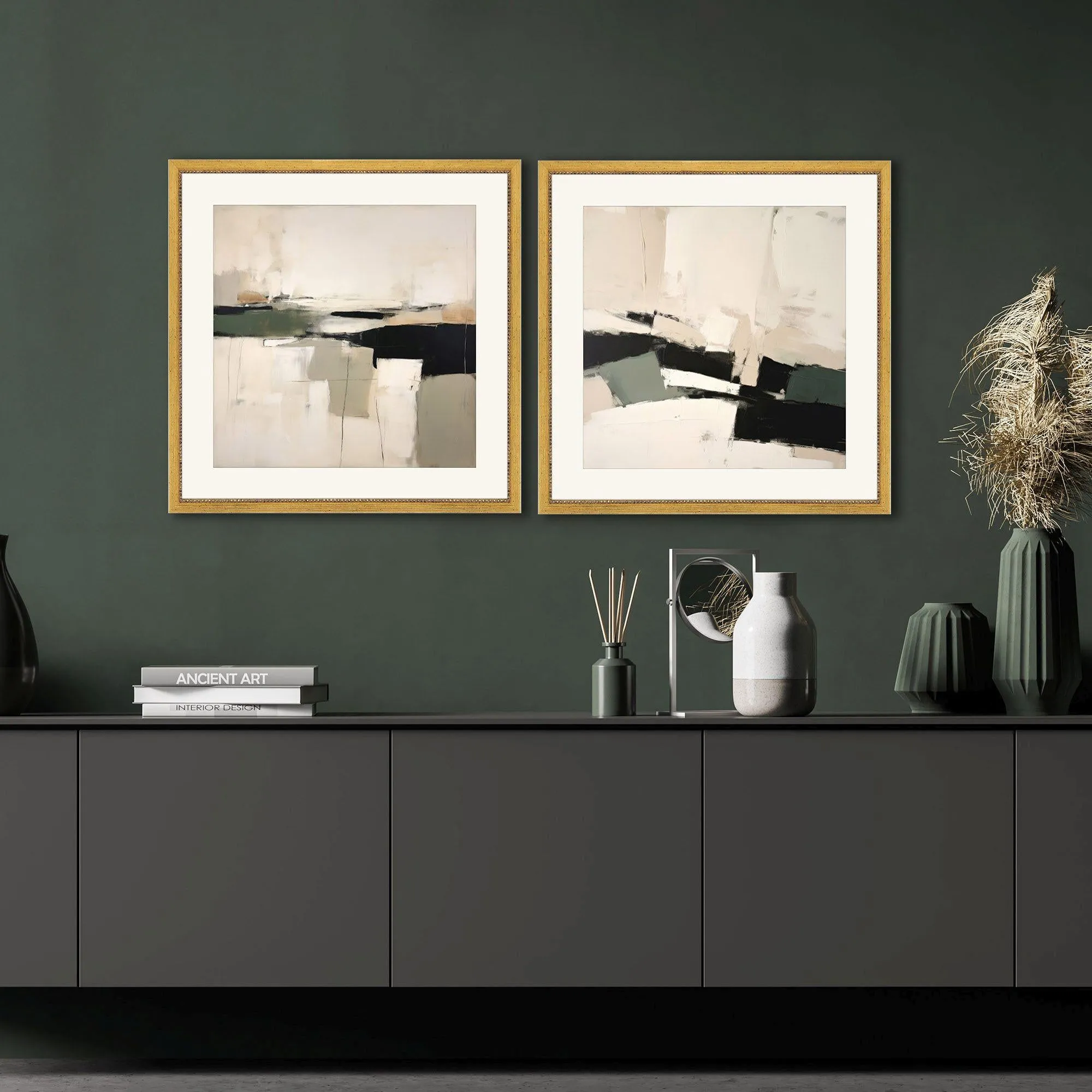 Paragon Lovely Landscape Ii S/2 Beige 25 X 25 X 1 Wall Art