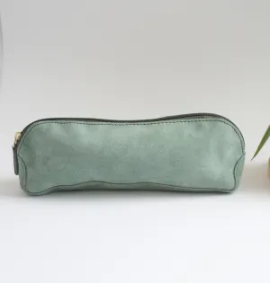 Pen Case - Aquaverde leather