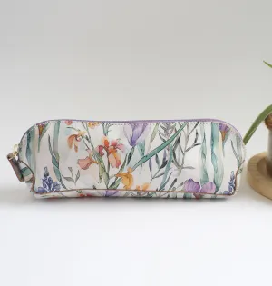 Pen Case - Wild Flower leather