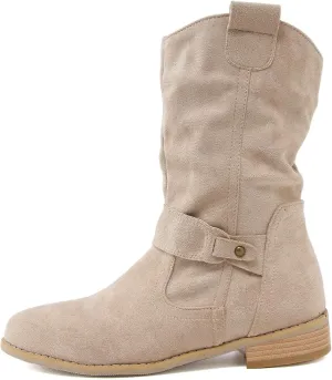 peqiut Womens Cowboy Boots Comfortable Chunky Heel Zipper Pointed Toe Ankle Boots for Women Ankle Casual Faux Leather Cowgirl Boots