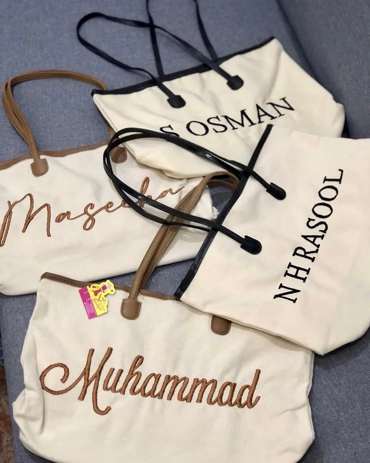 Personalized Cotton Tote