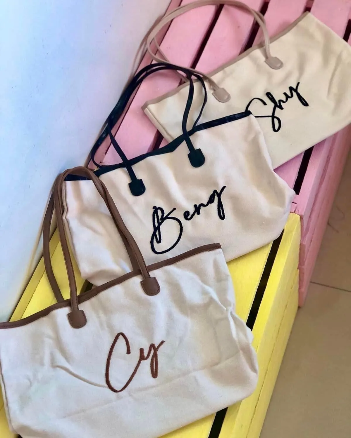 Personalized Cotton Tote