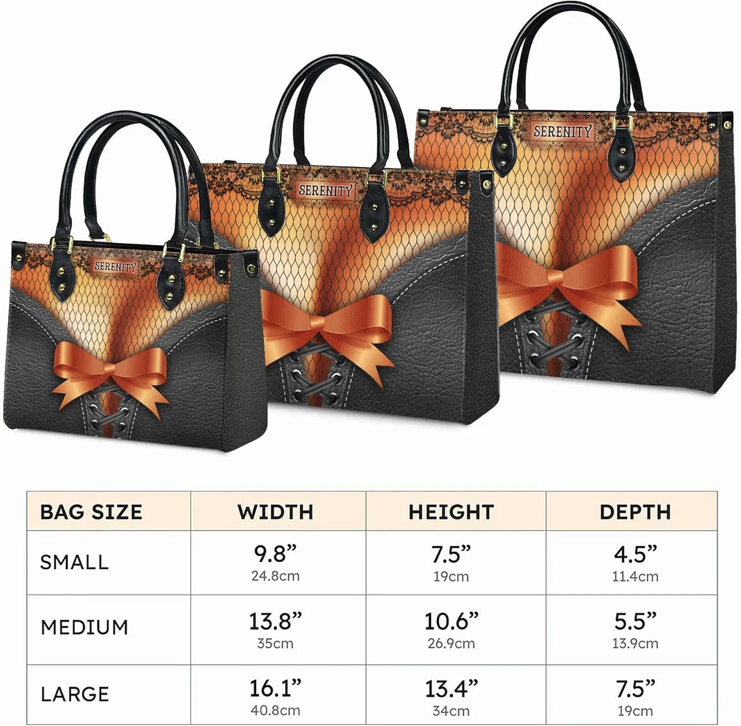 Personalized Leather Handbag For Black African Women – Matching Purse and Wallet Set – Mother's Day Gifts for Melanin Woman