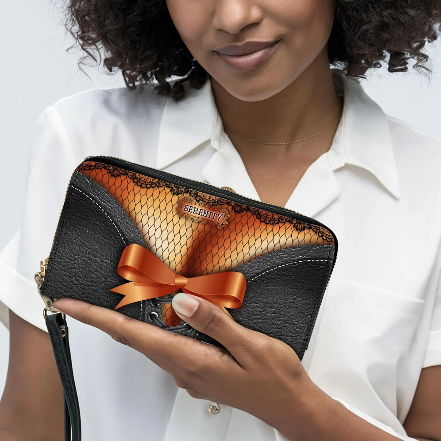 Personalized Leather Handbag For Black African Women – Matching Purse and Wallet Set – Mother's Day Gifts for Melanin Woman