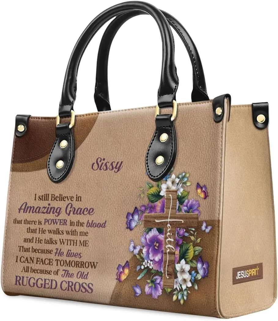 Personalized Leather Handbags For Women - Christmas Gifts For Women - Christian Gifts