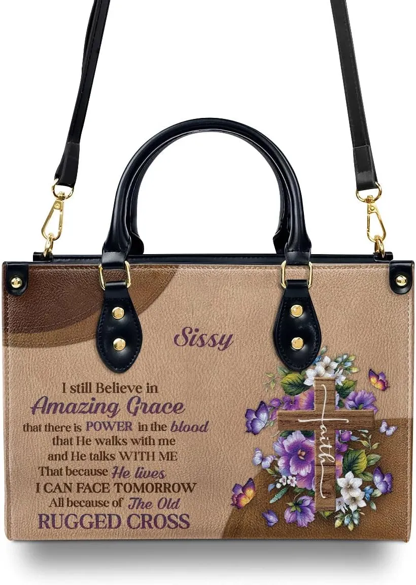 Personalized Leather Handbags For Women - Christmas Gifts For Women - Christian Gifts