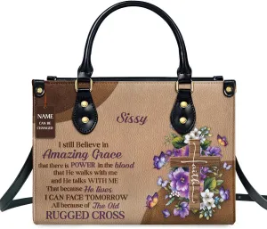 Personalized Leather Handbags For Women - Christmas Gifts For Women - Christian Gifts