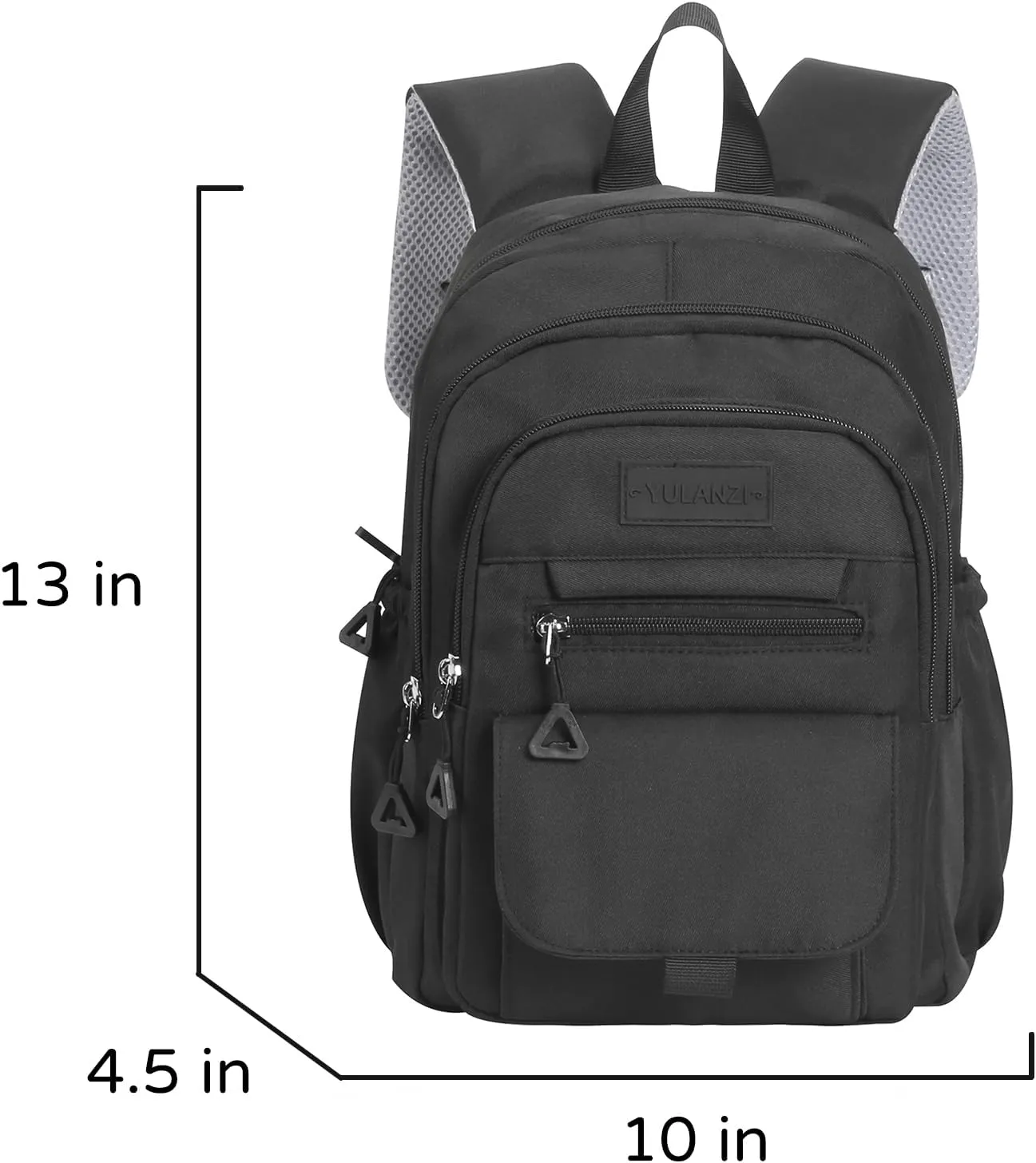 Phaoullzon Girls Small Backpack Purse for Toddler Mini Bookbag,Black