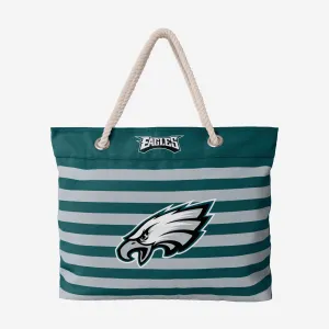Philadelphia Eagles Nautical Stripe Tote
