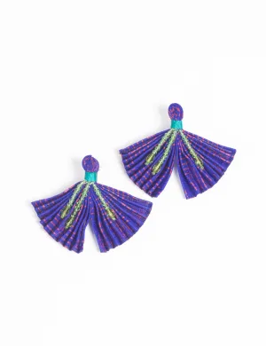 PLEATED EARRINGS 153