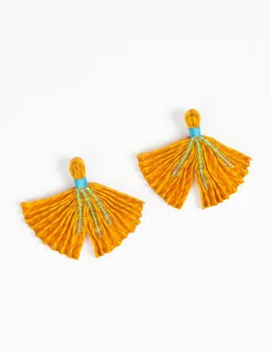 PLEATED EARRINGS 153