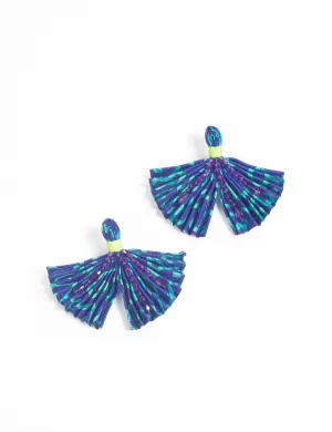 PLEATED EARRINGS 153
