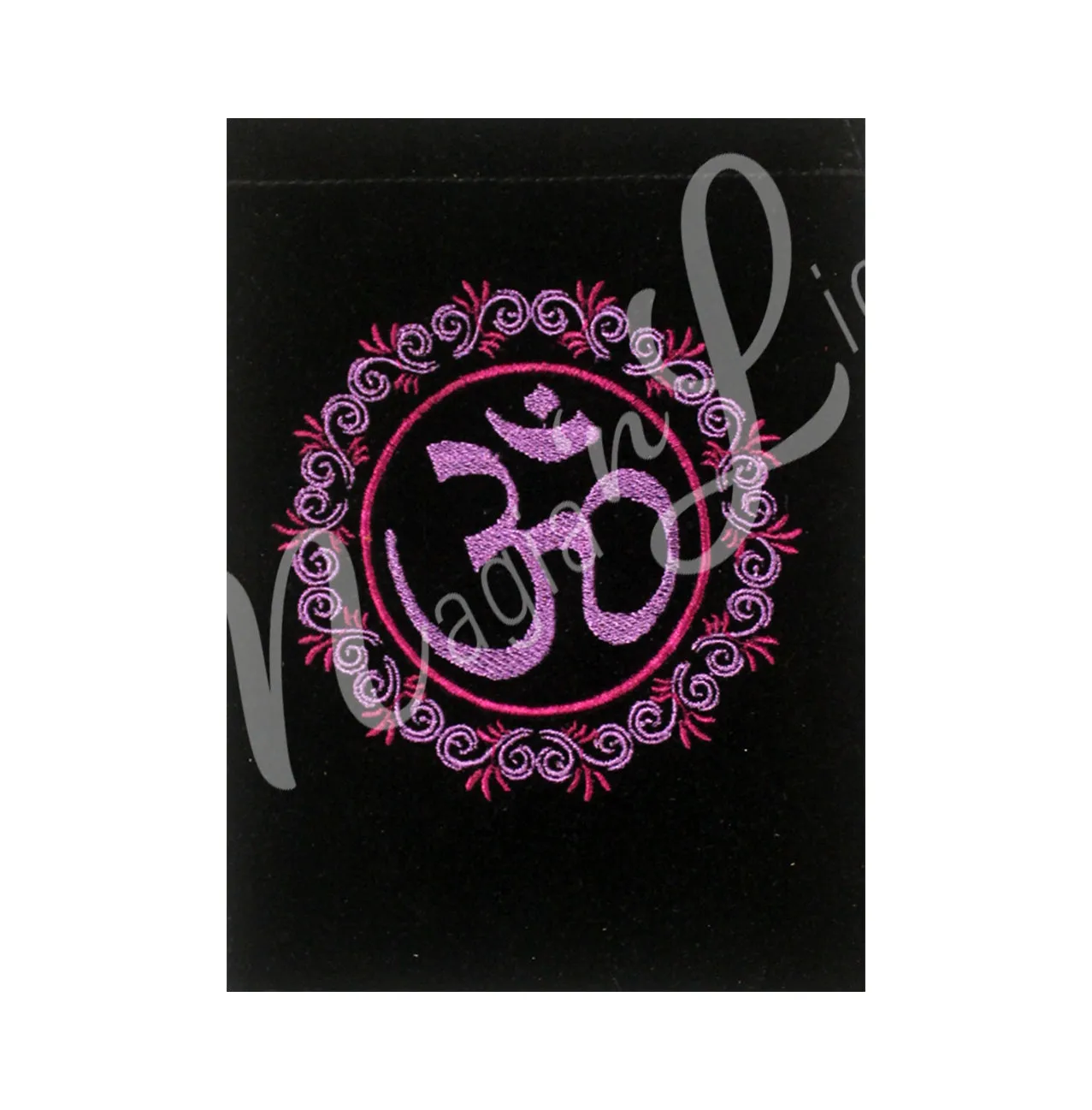 Pouch Black Velvet OM 5 X 7″