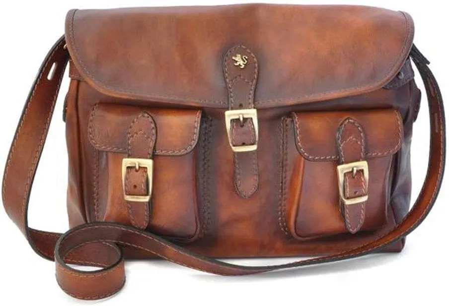 Pratesi Maremma cross-body bag - B118 Bruce (Brown)