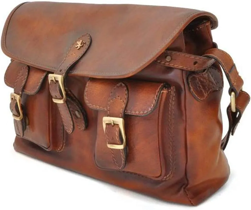 Pratesi Maremma cross-body bag - B118 Bruce (Brown)