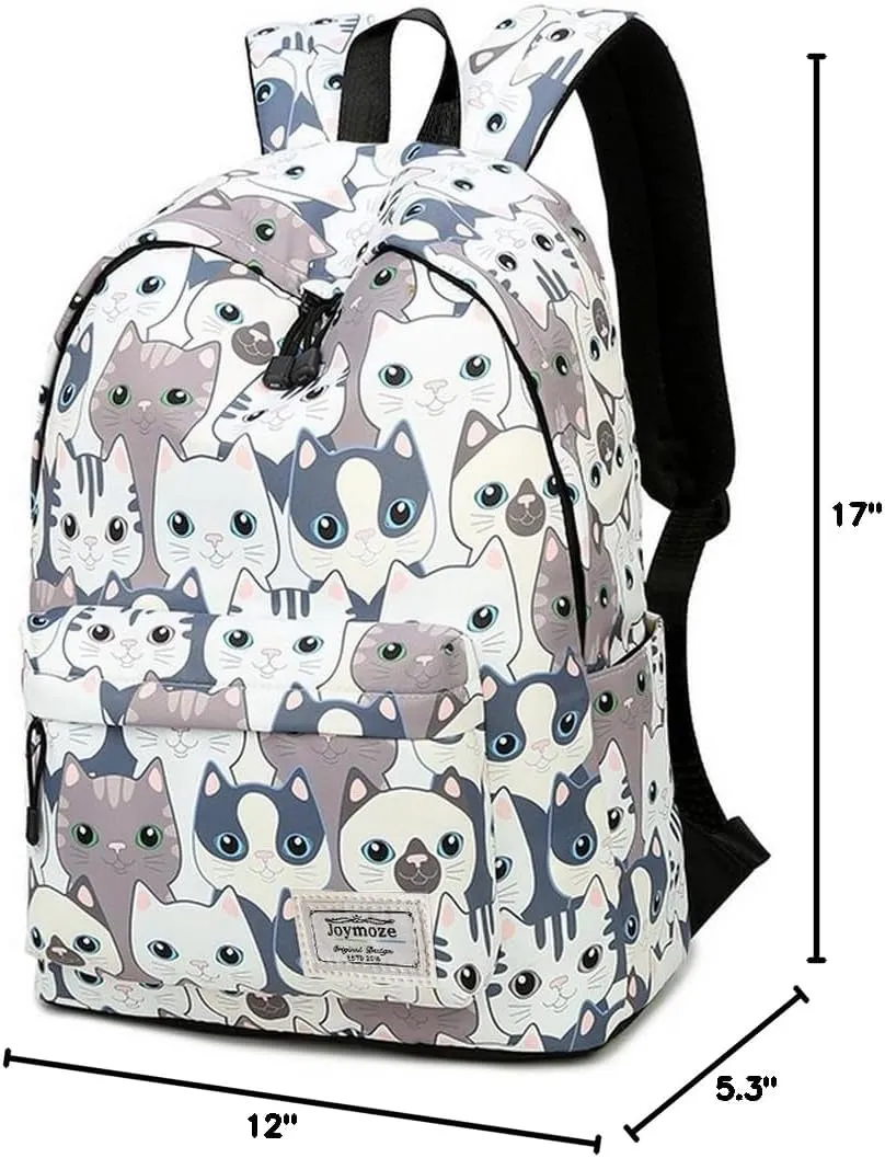 Precision-engineered Teenage for Backpack Backpack Purse Women Leisure Professional Cat Backpack Girls School