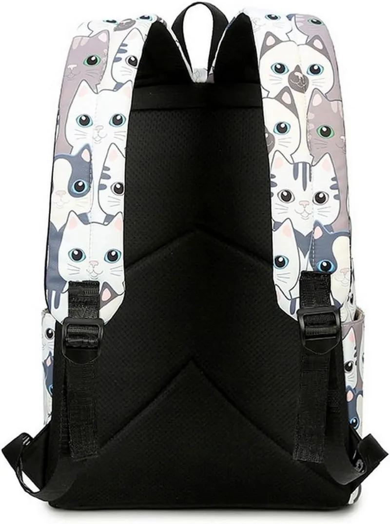 Precision-engineered Teenage for Backpack Backpack Purse Women Leisure Professional Cat Backpack Girls School
