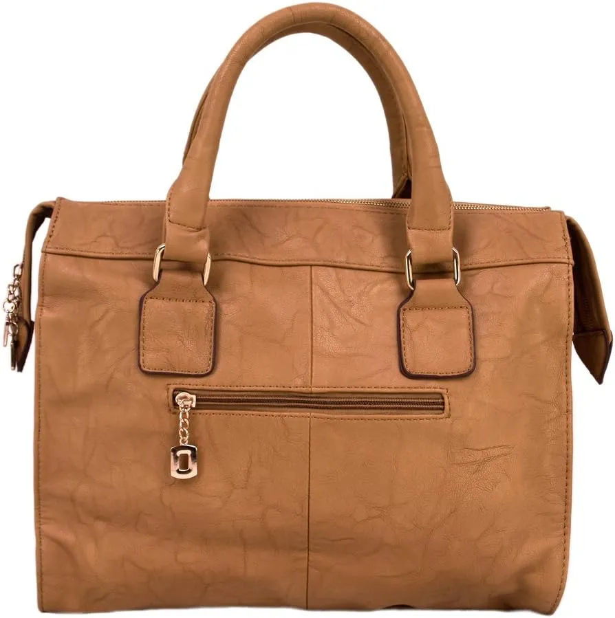 Premium Office Style Satchel Top Handle Bag Handbag - Diff Colors Avail