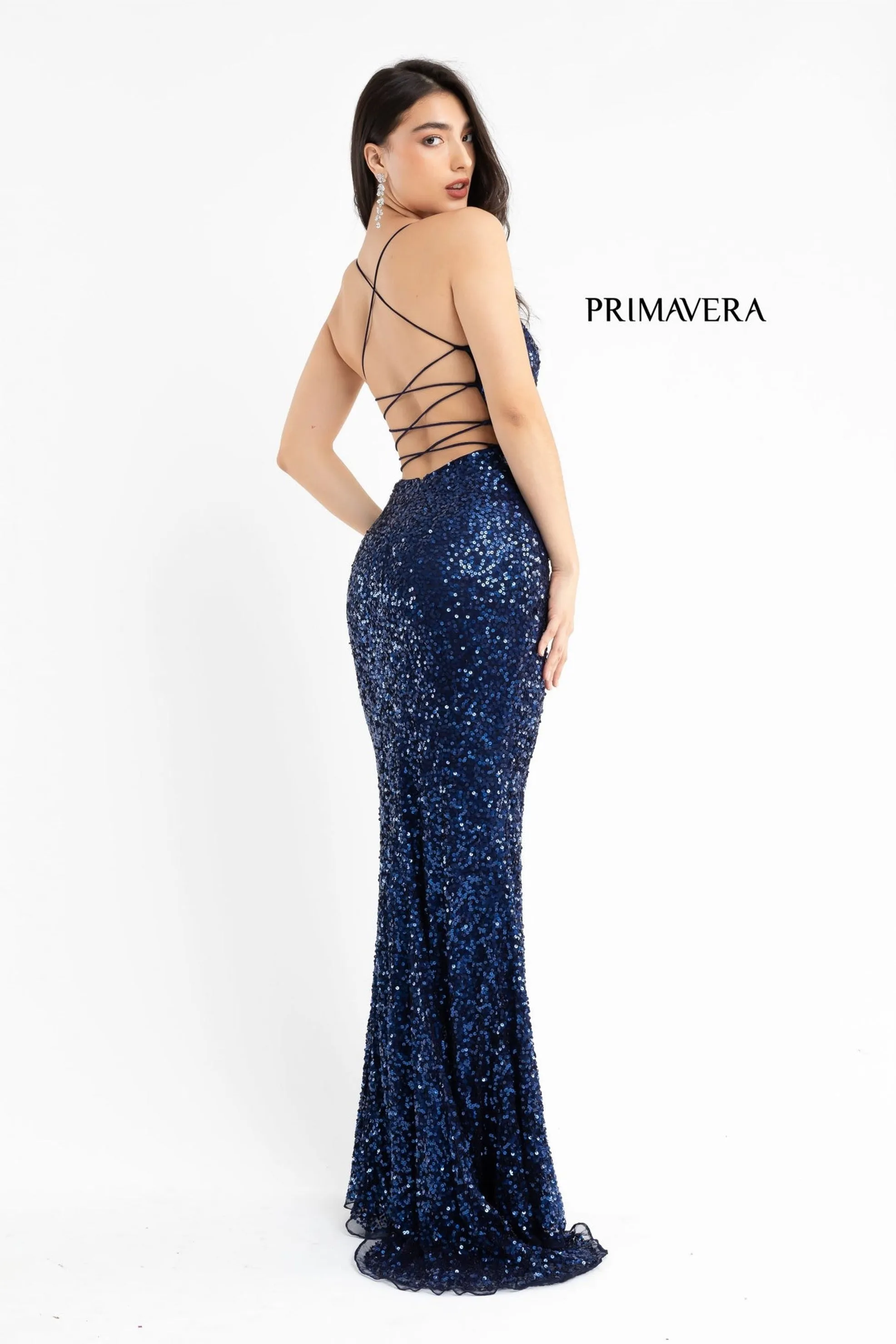 Primavera Couture Sequined Dress