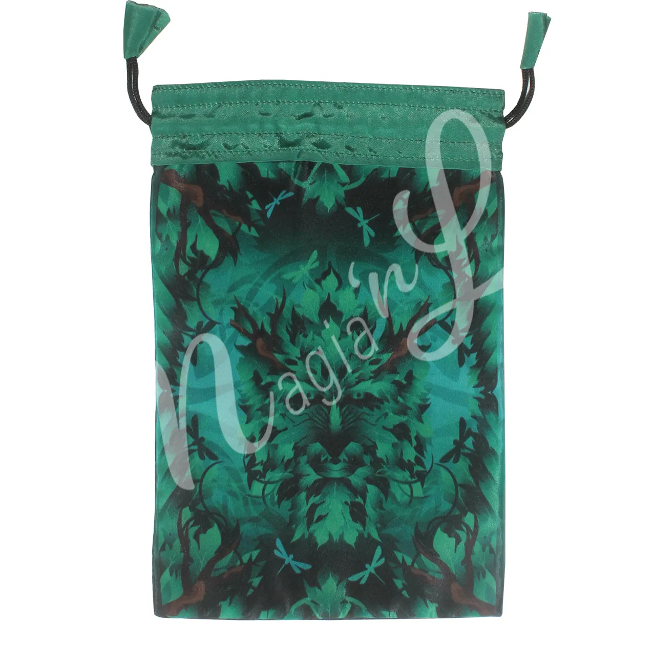 Printed Bag Green Man 6 X 8″